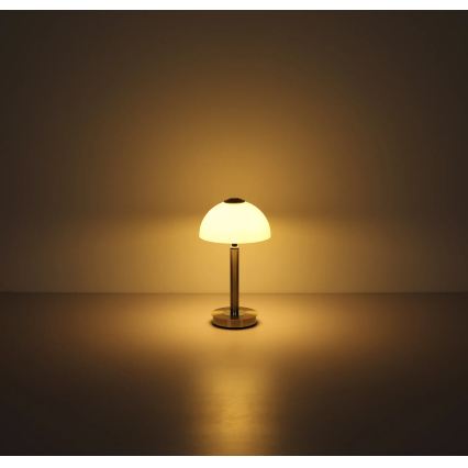 Globo - LED prigušiva stona lampa na dodir LED/7W/230V 3000K mat hrom