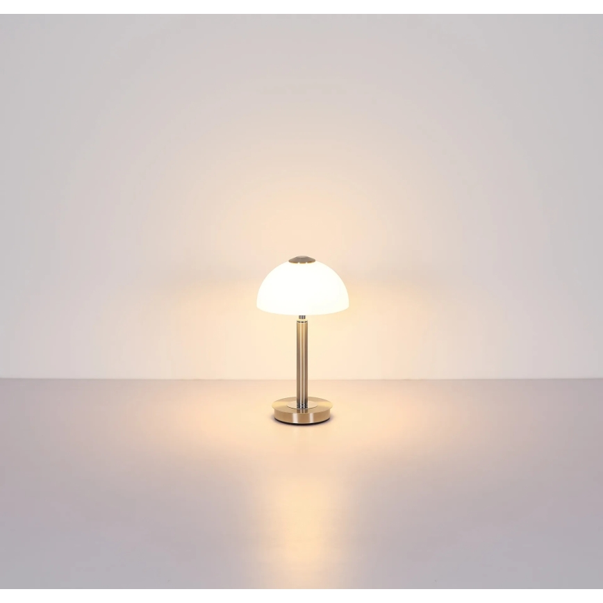 Globo - LED prigušiva stona lampa na dodir LED/7W/230V 3000K mat hrom