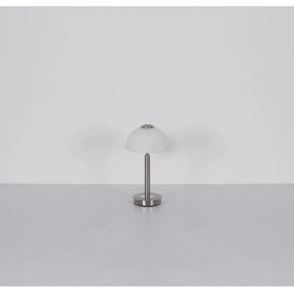 Globo - LED prigušiva stona lampa na dodir LED/7W/230V 3000K mat hrom