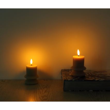 Globo - Komplet od 2 LED sveća LED/0,06W/3V 1xCR2032 210 mAh