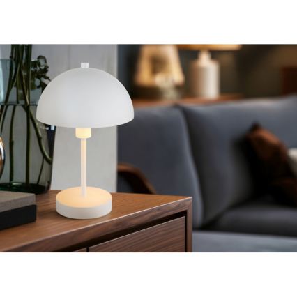 Globo - Stona lampa 1xE14/40W/230V bela
