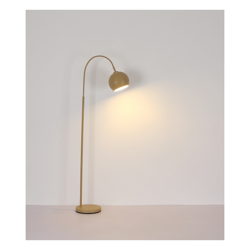 Globo - Podna lampa 1xE27/60W/230V bež