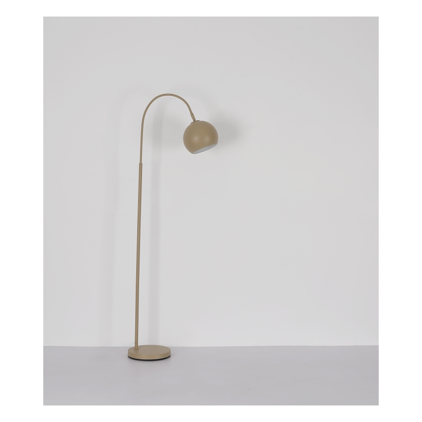 Globo - Podna lampa 1xE27/60W/230V bež