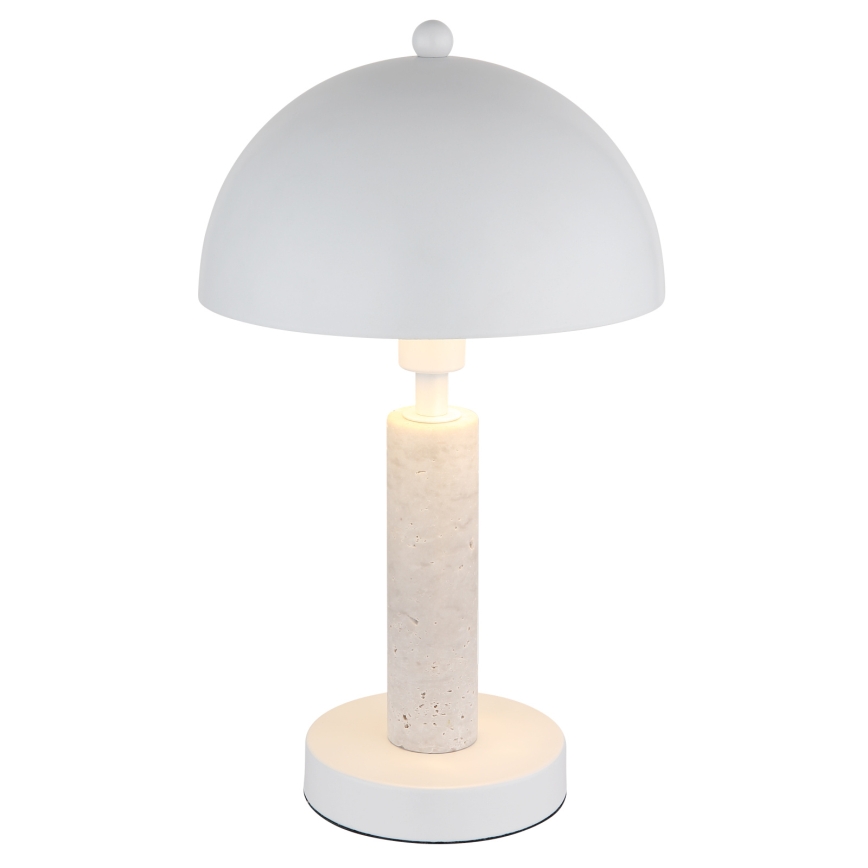 Globo - Stona lampa 1xE14/40W/230V bela