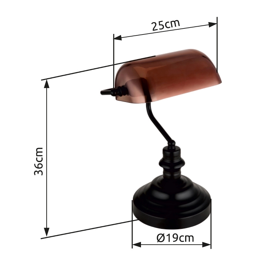 Globo - Stona lampa 1xE27/60W/230V