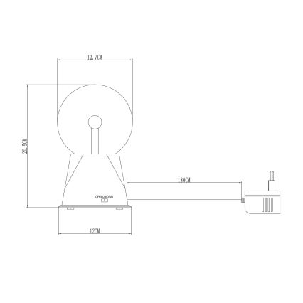 Globo - LED stona lampa LED/3,6W/230V