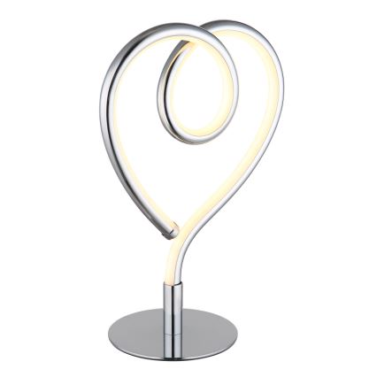 Globo - LED stona lampa LED/6W/230V sjajni hrom