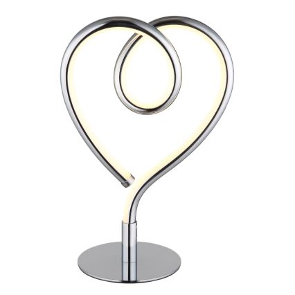 Globo - LED stona lampa LED/6W/230V sjajni hrom