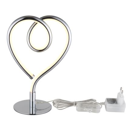 Globo - LED stona lampa LED/6W/230V sjajni hrom