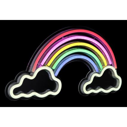 Globo - LED neonska zidna dekoracija LED/3W/USB duga
