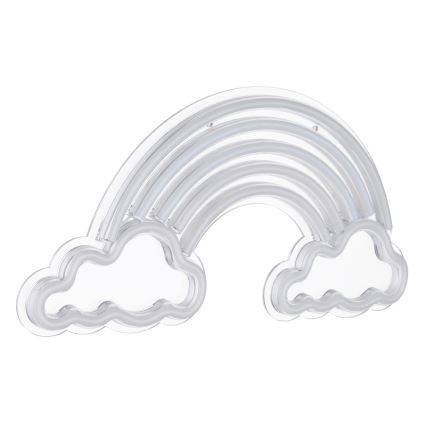 Globo - LED neonska zidna dekoracija LED/3W/USB duga