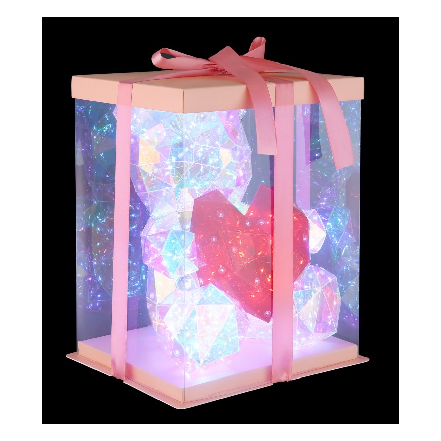 Globo - LED stoni ukras u poklon pakovanju LED/6W/5V USB medo