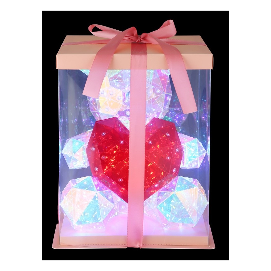 Globo - LED stoni ukras u poklon pakovanju LED/6W/5V USB medo