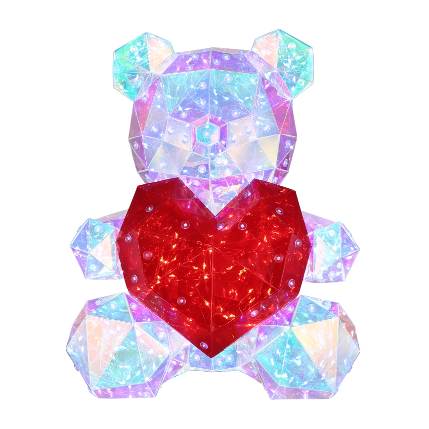 Globo - LED stoni ukras u poklon pakovanju LED/6W/5V USB medo