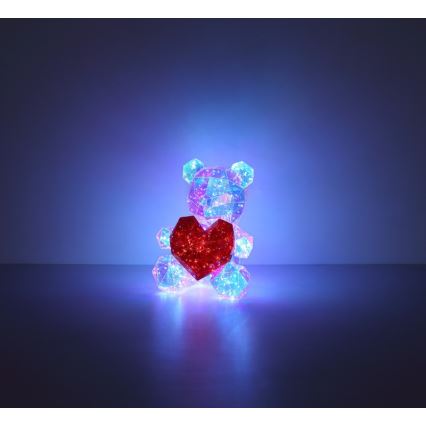 Globo - LED stoni ukras u poklon pakovanju LED/6W/5V USB medo