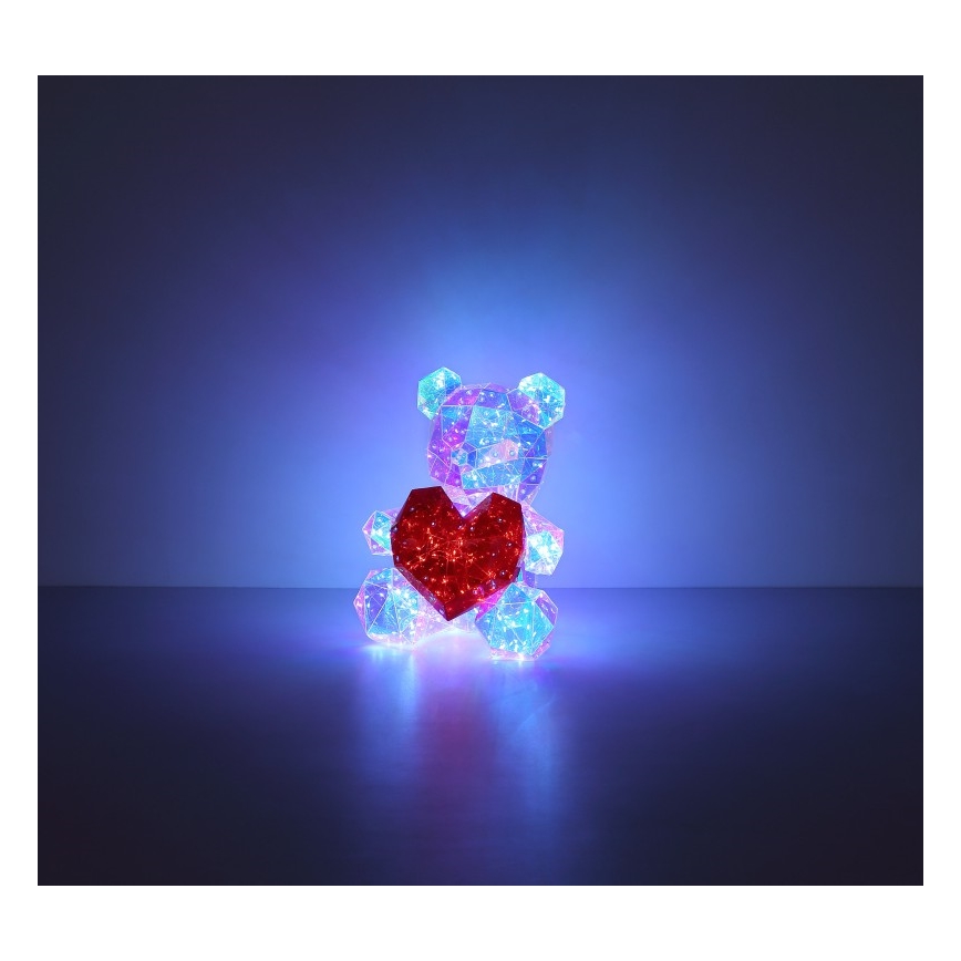 Globo - LED stoni ukras u poklon pakovanju LED/6W/5V USB medo