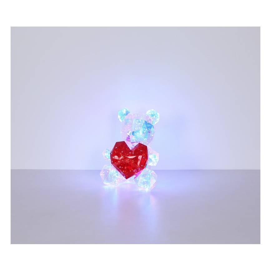 Globo - LED stoni ukras u poklon pakovanju LED/6W/5V USB medo