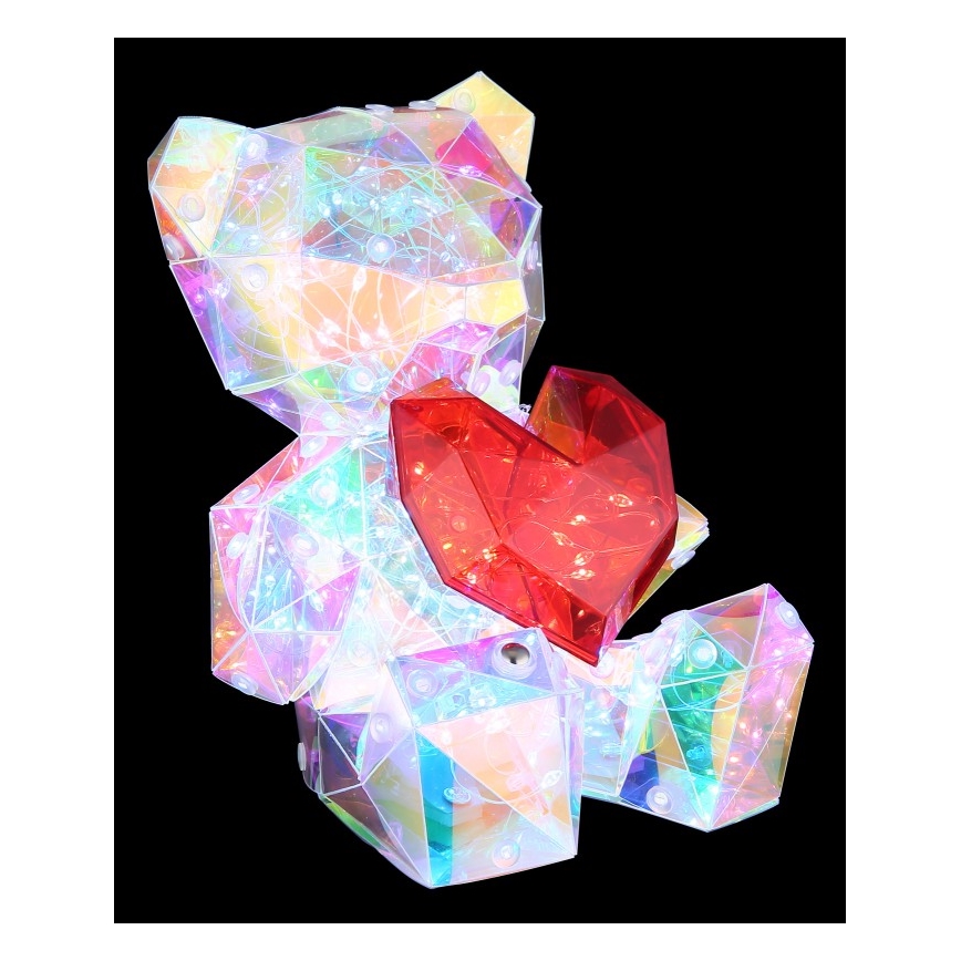 Globo - LED prigušiva punjiva stona dekoracija LED/3W/5V 1200 mAh meda