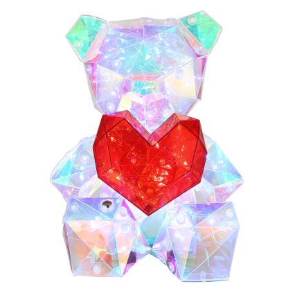 Globo - LED prigušiva punjiva stona dekoracija LED/3W/5V 1200 mAh meda