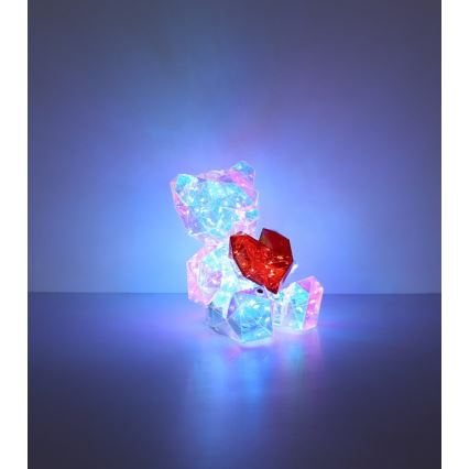 Globo - LED prigušiva punjiva stona dekoracija LED/3W/5V 1200 mAh meda