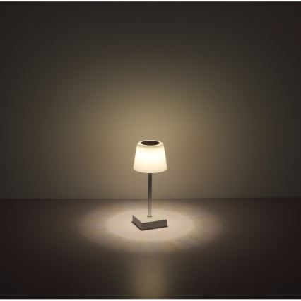 Globo - LED prigušiva dodirna stona lampa LED/2W/5V 3000/4500/6500K 800 mAh crna