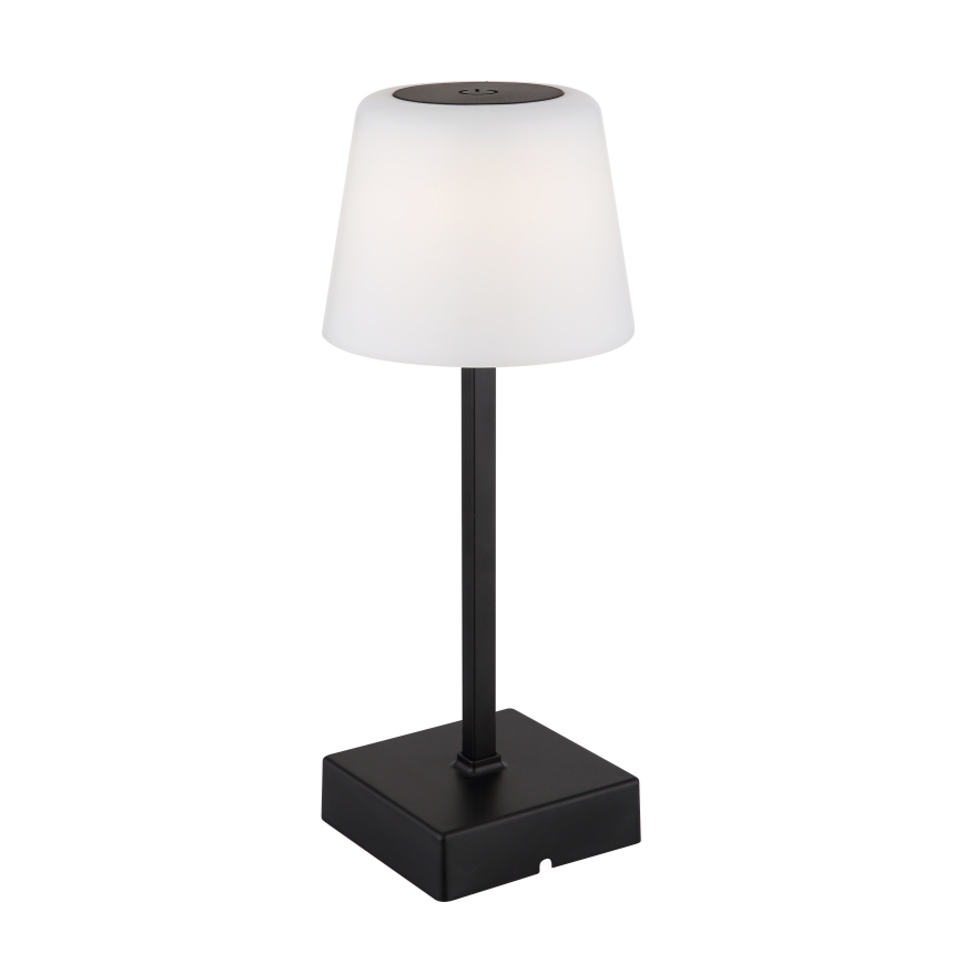 Globo - LED prigušiva dodirna stona lampa LED/2W/5V 3000/4500/6500K 800 mAh crna