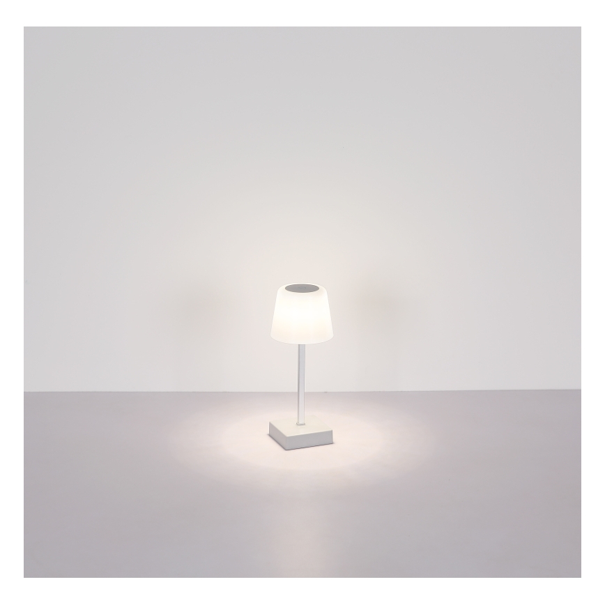 Globo - LED prigušiva stolna lampa na dodir LED/2W/5V 3000/4500/6500K 800 mAh srebrna