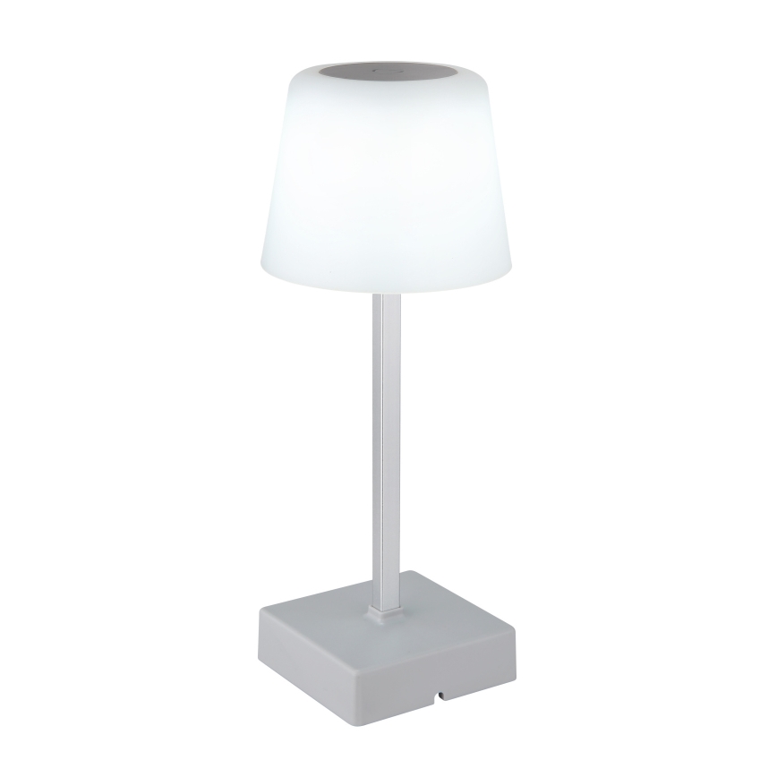 Globo - LED prigušiva stolna lampa na dodir LED/2W/5V 3000/4500/6500K 800 mAh srebrna