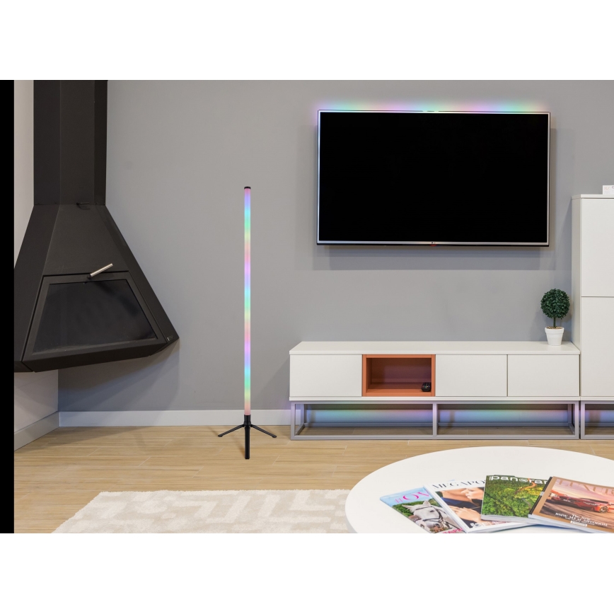 Globo - LED RGB prigušiva podna lampa LED/7W/5V + daljinski upravljač