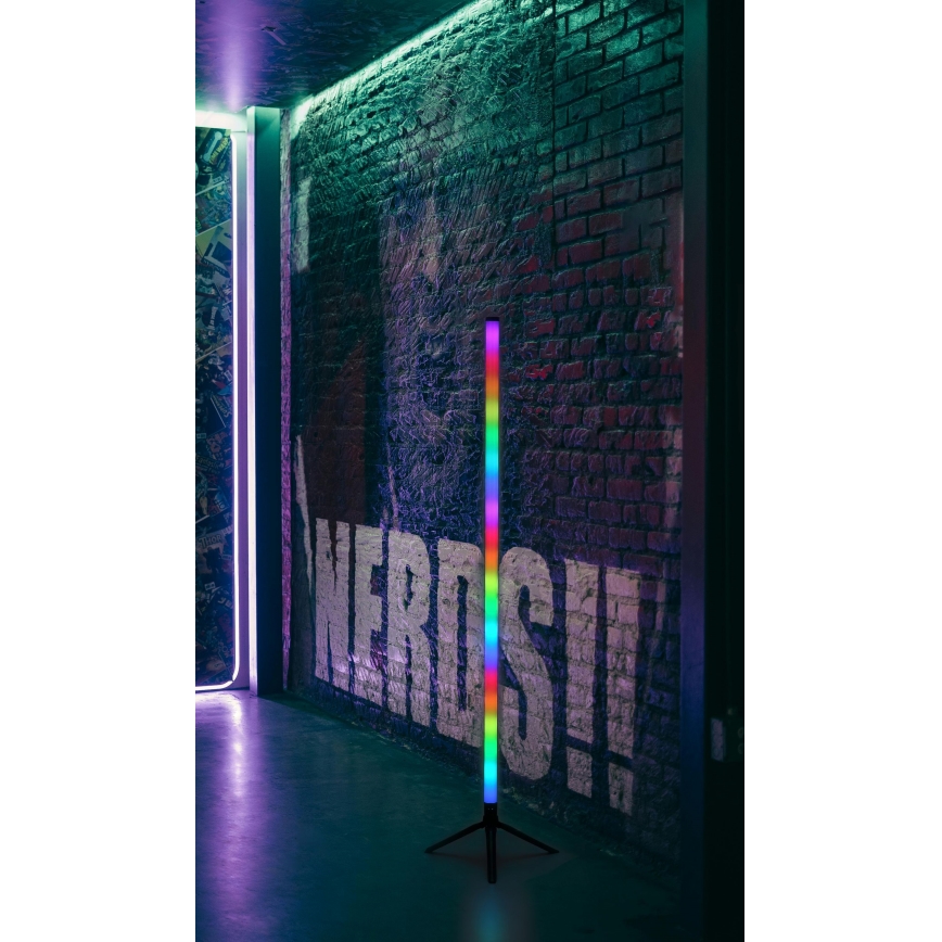 Globo - LED RGB prigušiva podna lampa LED/7W/5V + daljinski upravljač
