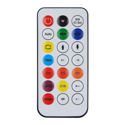 Globo - LED RGB prigušiva podna lampa LED/7W/5V + daljinski upravljač