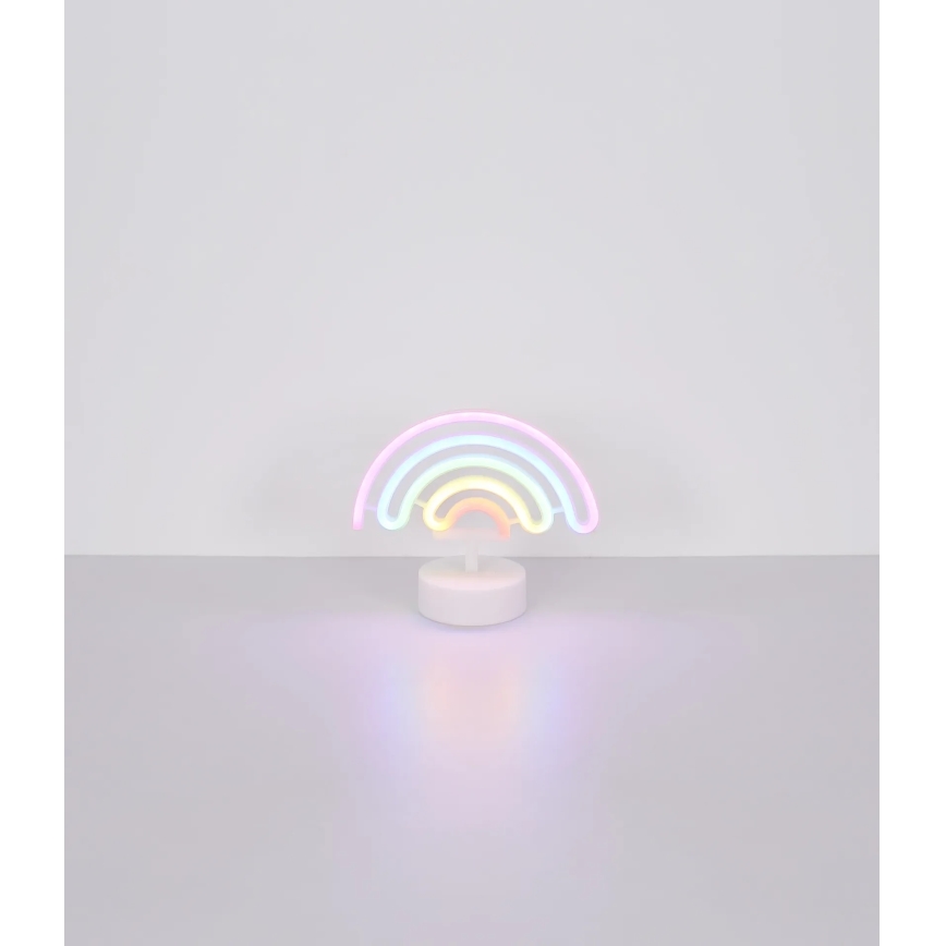 Globo - LED neonska stona dekoracija LED/2W/3xAA duga