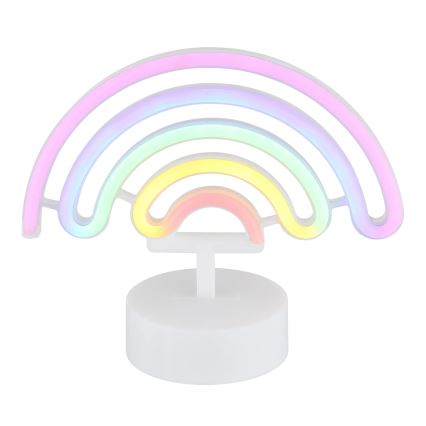 Globo - LED neonska stona dekoracija LED/2W/3xAA duga