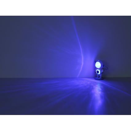 Globo - LED RGB stona lampa LED/6W/5V kosmonaut bela