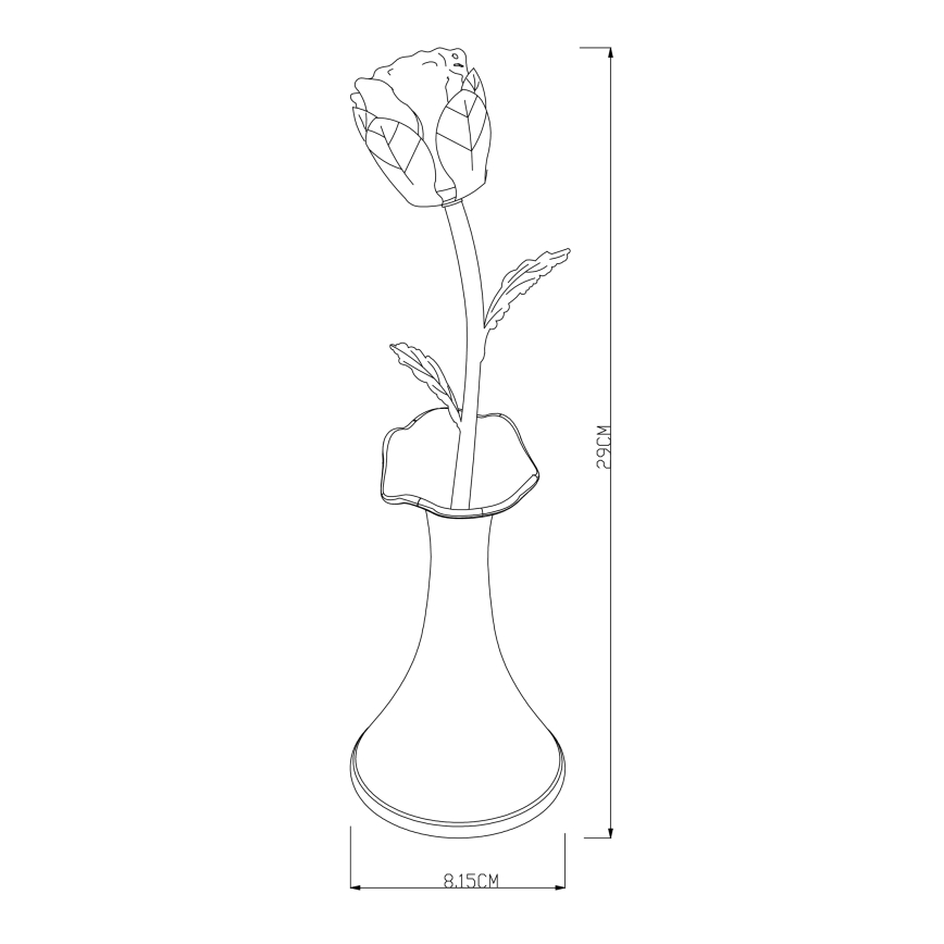 Globo - LED RGB dekorativno svetlo LED/0,06W/3xAAA