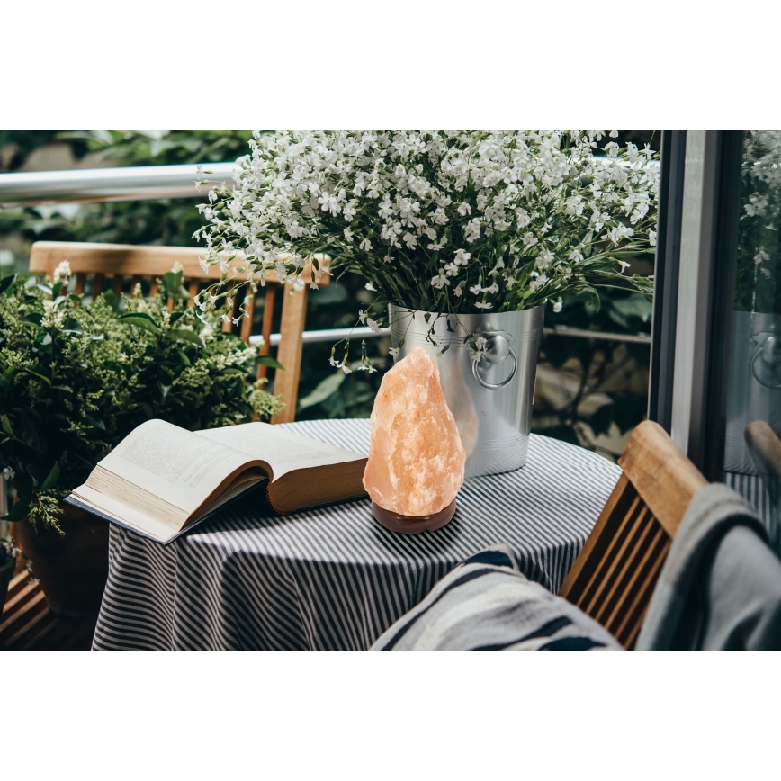 Globo - Lampa od soli 1xE14/15W/230V 2,64 kg