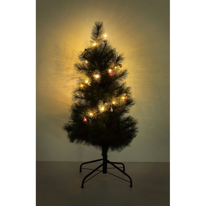 Globo - LED božićna girlanda 20xLED/2xAA 2,2m topla bela