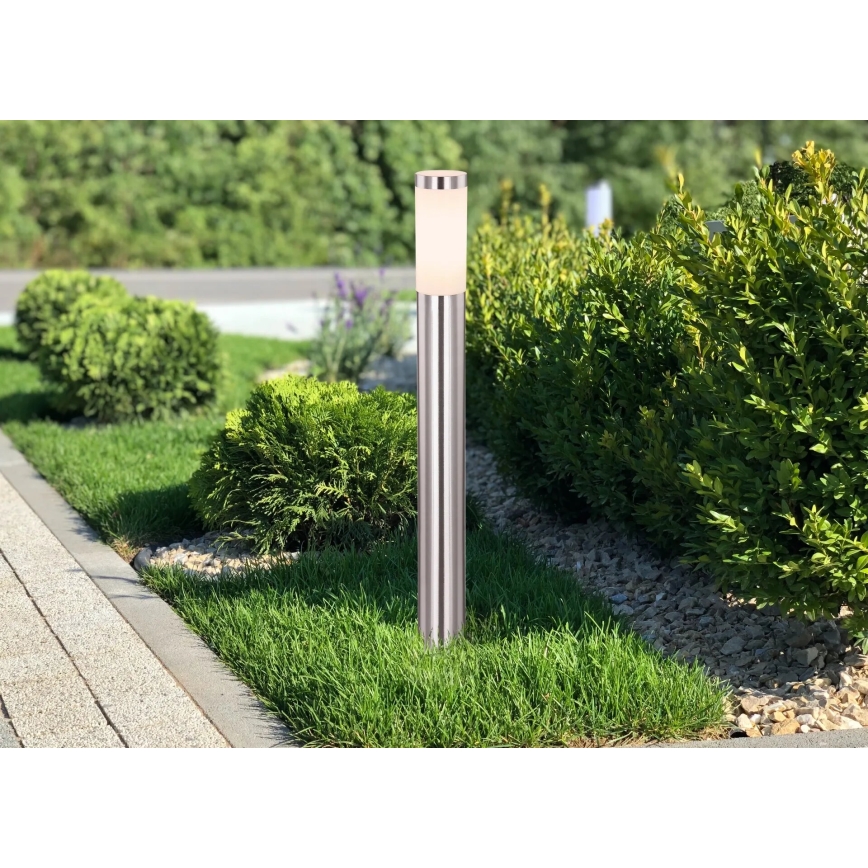 Globo - Spoljašnja lampa 1xE27/23W/230V, IP44, 80 cm, sjajni hrom