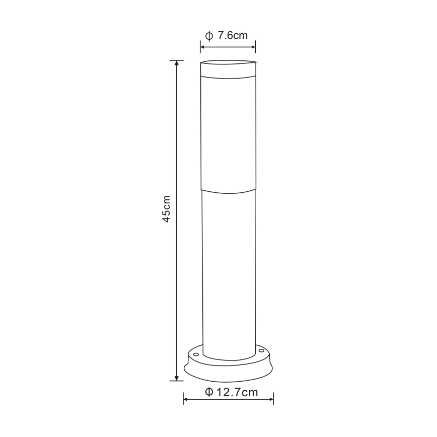 Globo - Spoljna lampa 1xE27/23W/230V 45 cm IP44