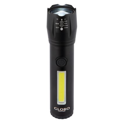 Globo - LED punjiva svetiljka LED/3W/5V + COB/3W 5500K 1200 mAh