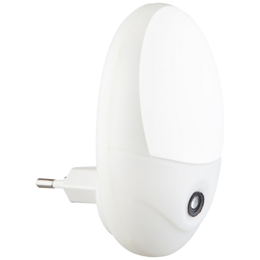 Globo - LED orijentaciono svetlo sa senzorom za utičnicu 4xLED/0,6W/230V 6500K