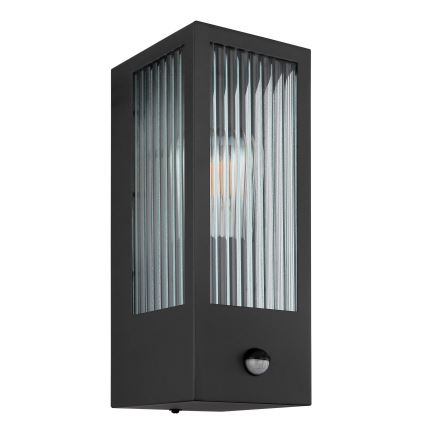 Globo zidno svetlo sa senzorom 1xE27/60W/230V IP44