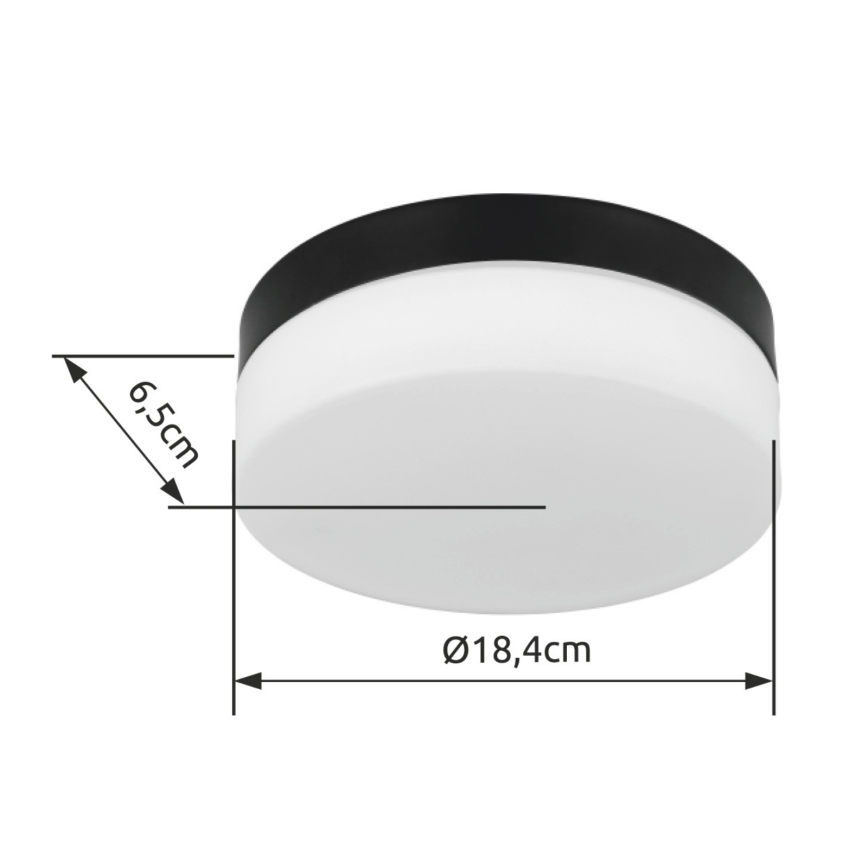 Globo - Kupatilsko svetlo 1xE27/60W/230V prečnik 18,4 cm IP44
