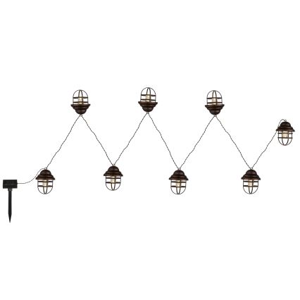 Globo - LED solarna dekorativna svetiljka 8xLED/3,2V IP44 200 mAh