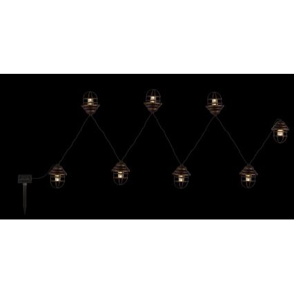 Globo - LED solarna dekorativna svetiljka 8xLED/3,2V IP44 200 mAh