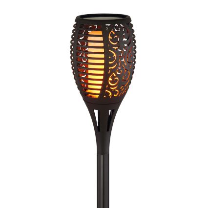 Globo - LED solarna svetiljka LED/5,4W/3V 1800K IP44 crna