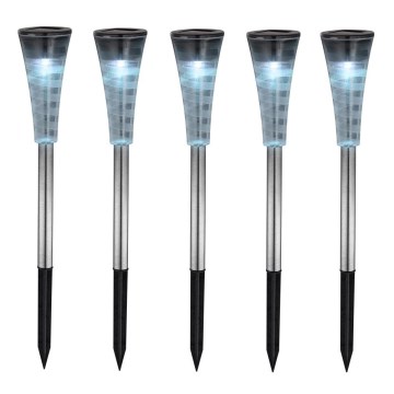 Globo 33079-5 - Set 5x solarnih lampi RGB-LED/0,06W/3,2V IP44