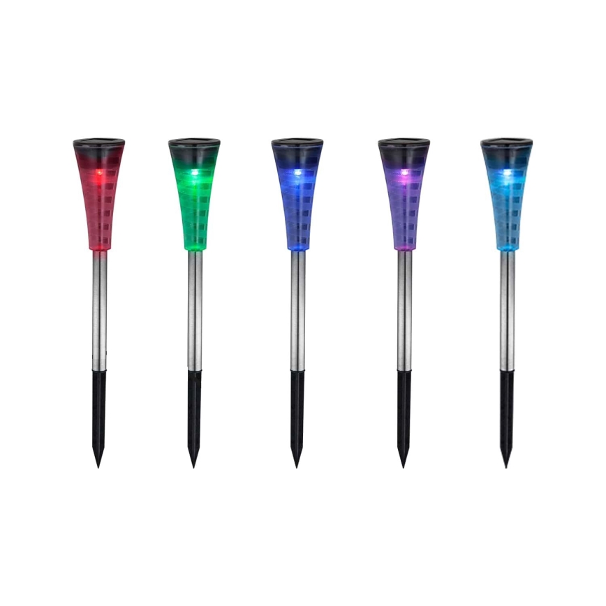 Globo 33079-5 - Set 5x solarnih lampi RGB-LED/0,06W/3,2V IP44