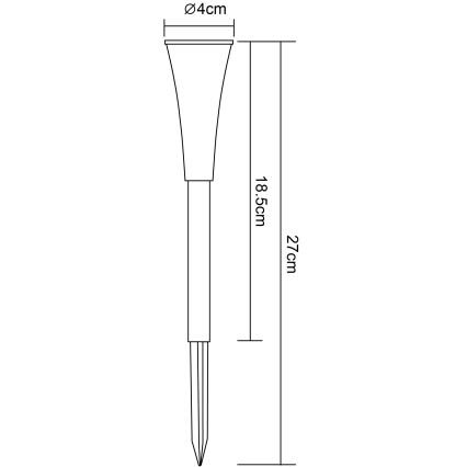 Globo 33079-5 - Set 5x solarnih lampi RGB-LED/0,06W/3,2V IP44