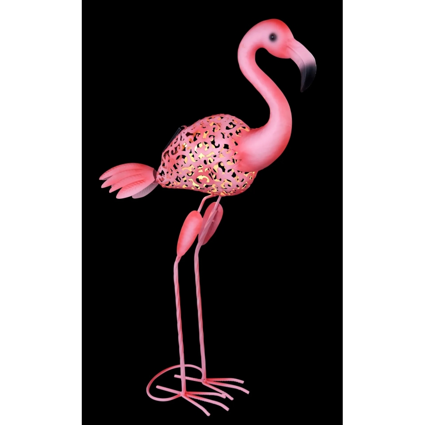 Globo - LED solarno svetlo LED/3V IP44 300 mAh flamingo